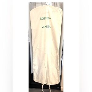 Bottega Veneta Cream Garment Bag